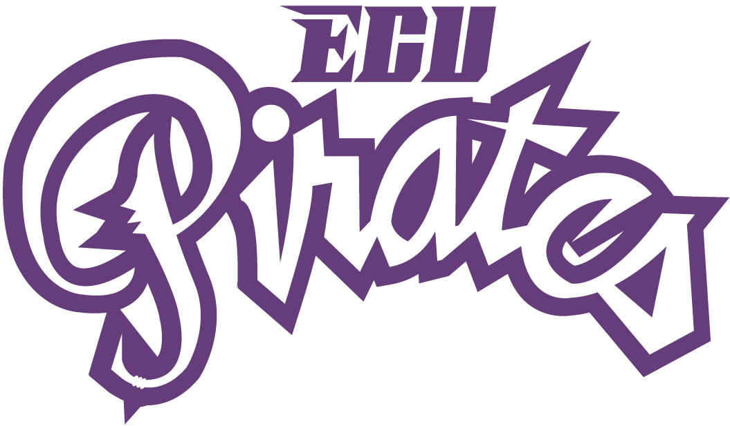 East Carolina Pirates 1999-2013 Wordmark Logo 06 vinyl decal